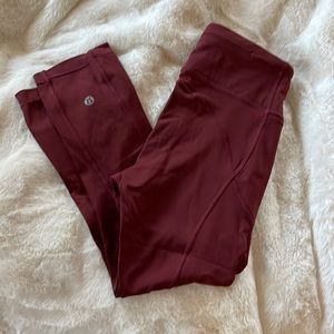 Lululemon cropped leggings